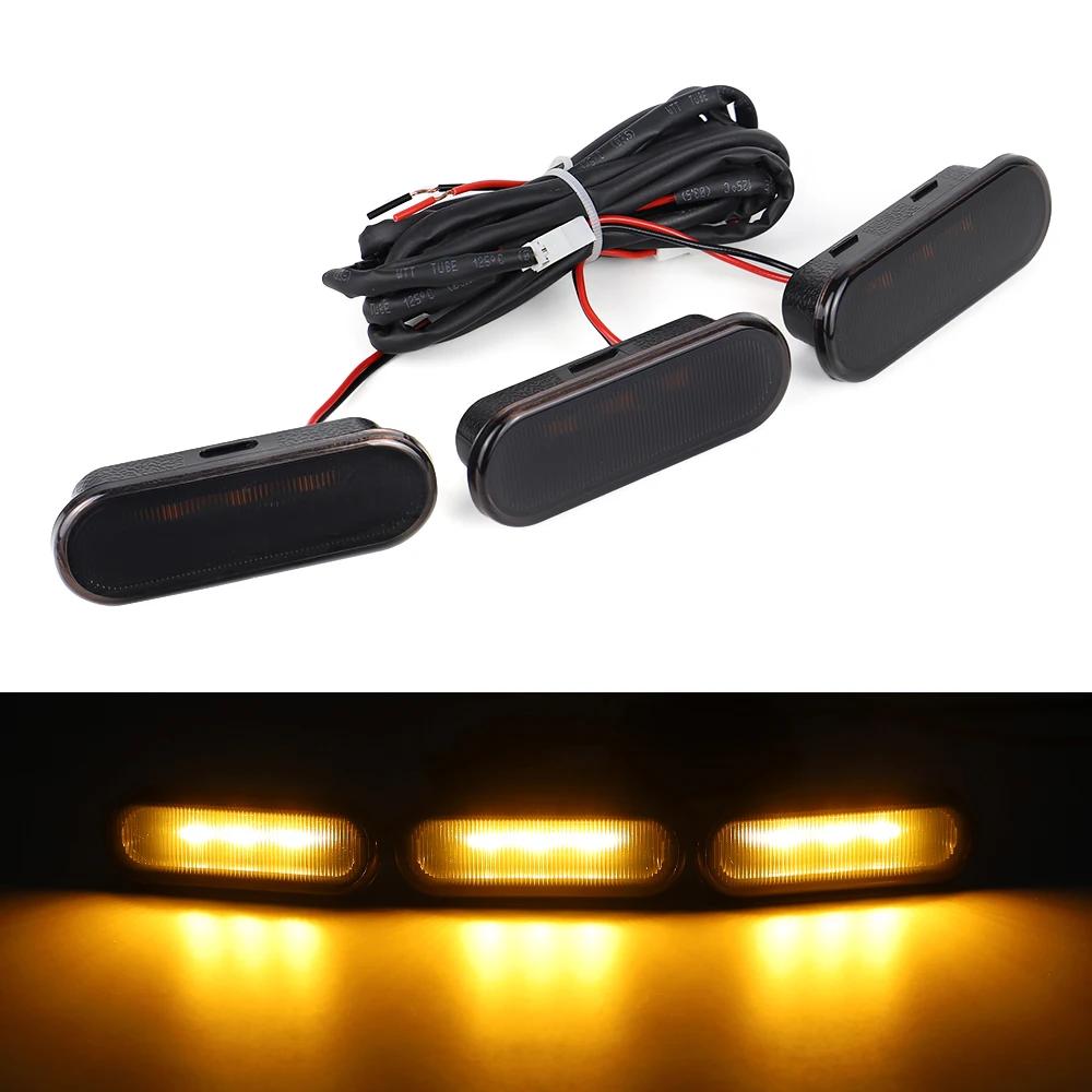 Front LED Grille Lights for Ford Bronco 2025 2025 2025 2025 2-door and 4-door. (Not Recommend for Other Models)