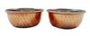 Set Of 2 Serving Copper Bowl Katoris Indian Food Utensils Tableware
