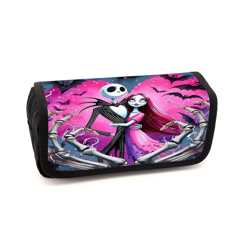 The Nightmare Before Christmas Pencil Bag Anime Peripheral Storage Pencil Bag