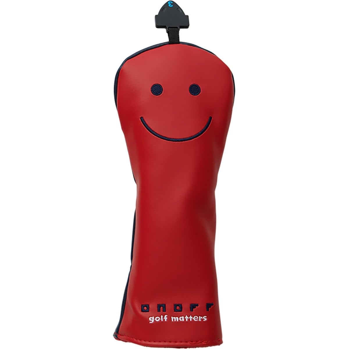 

2020 GLOBERIDE ONOFF Smile Utility Headcover for UT (OH1520 03) - Unisex, Red/Navy