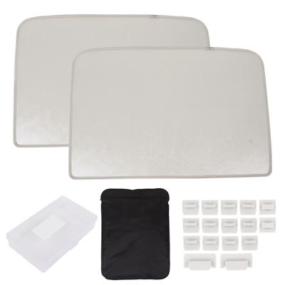 Car Glass Roof Sunshade Nonwoven Fabric Heat Insulation Breathable UV Protection Replacement for Tesla Model Y 2021 To