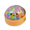 Simulation Essen Knödel Squishy Knetball Buntes Sensorisches Fidget Spielzeug mit Dampfgarer zur Stressbewältigung Heim-Schreibtisch-Dekoration Geschenk