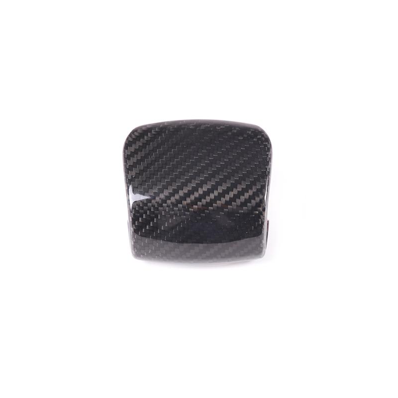 

For Land Rover Discovery 5 Range Rover Velar 2026-2026 Real Carbon Fiber Car Gear Head Shift Knob Handle Cover Trim Sticker