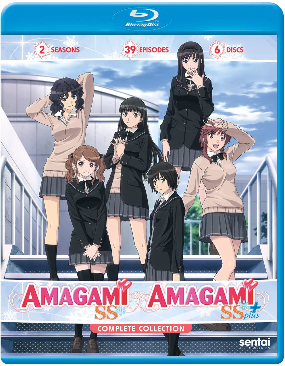 

Amagami Ss Amagami Complete Collection / Ss+ [Blu-ray] [Import]