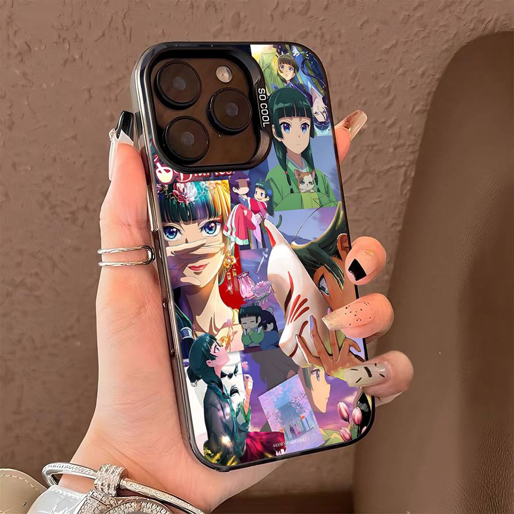 

Anime The Apothecary Diaries Phone Case For IPhone 17 16 15 14 11 12 13 Pro Max Pro Plus Colored Silver Cover iPhone 13 pro