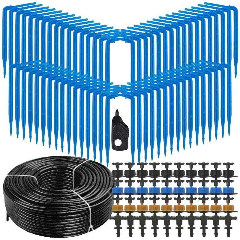 2/4-Way Drip Arrow Irrigation Set Gardening Water-Saving Drip Irrigation System Greenhouse Planting Watering 3/5Mm Hose Kit