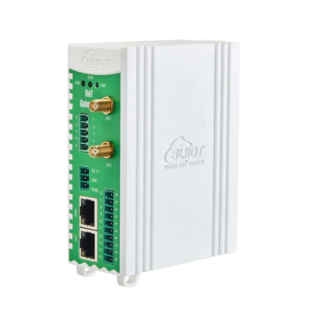 Barium Rhenium BA115: 6-Port Modbus to MQTT with TLS/SSL and VPN Encryption