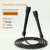 Adjustable Tangle-Free Bamboo Jump Rope - Wear-Resistant for Beginner Adults Fitness