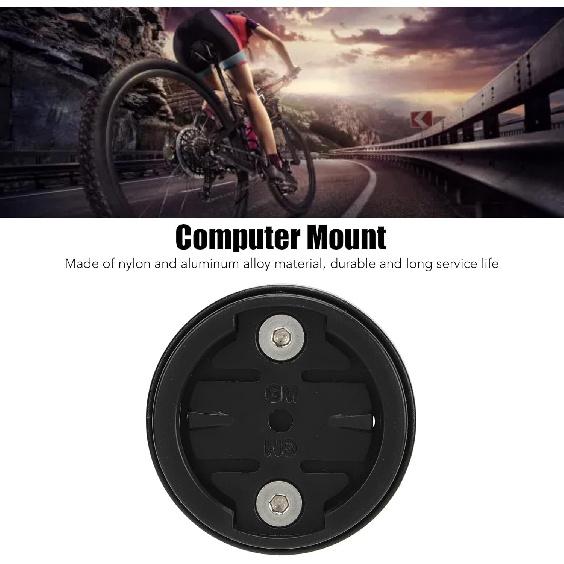 Garmin Bike Computer Stem Top Cap Mount Holder for Road and Mountain Bikes - Compatible with Rock Tail Lamp