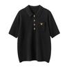 Women's Pure Cashmere Lapel Sweater - Autumn/Winter Loose Polo Knit Jumper