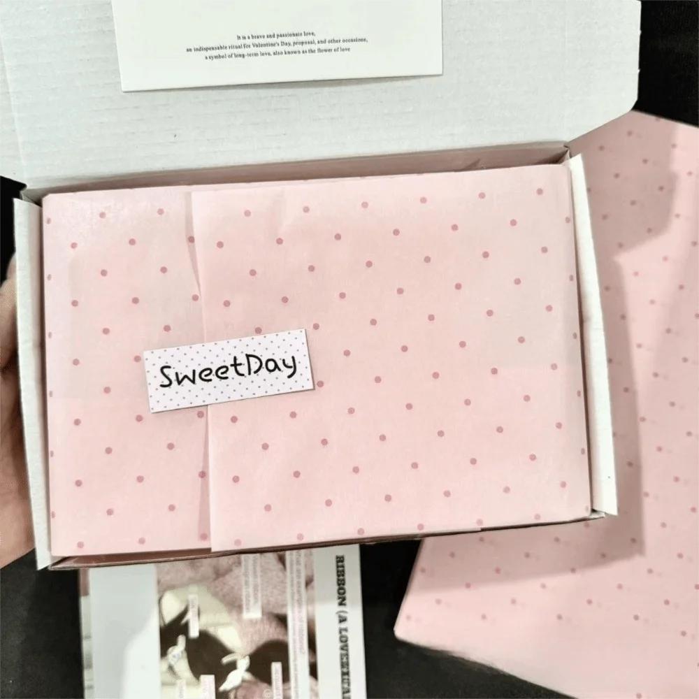 10PCS Hand-rubbed Bowknot Sydney Paper Cotton Texture Bowknot Design Cotton Paper Gift Wrapping Flower Wrapping