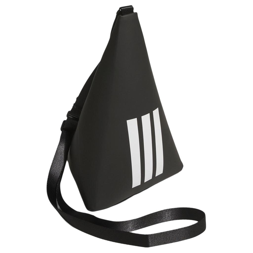 Adidas Fashion Simple Zipper Closure PU Handheld Crossbody Shoulder Bag Chest Bag Mini Unisex Bags Black JX5476