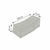 Protective Cover - BONI-SHOP® - 200x75x45cm - Waterproof - UV Resistant - Grey