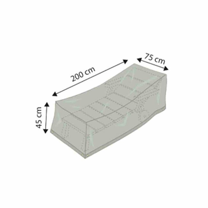 Protective Cover - BONI-SHOP® - 200x75x45cm - Waterproof - UV Resistant - Grey