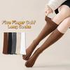 Anti-slip Five Finger Long Socks Harajuku JK Calf Stockings Fashion Mid-tube Stocking Women Girls