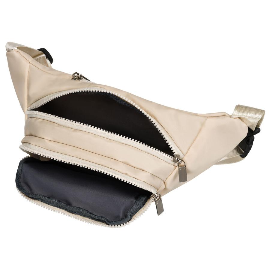 Urban Pouch Made of Polyester In a Fashionable, Cream Color - Peterson