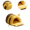 Cat Nest in The Shape of A Bee, Soft And Cute Bed for Indoor Cats, Small Pets, Kittens