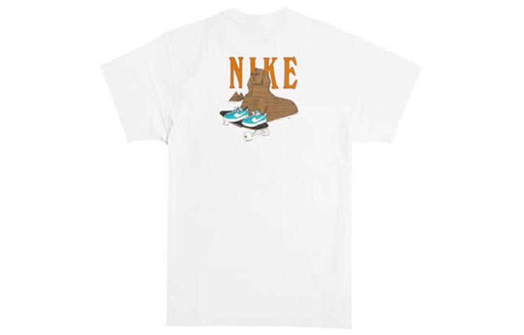 

Nike T Shirts Men s Crew Neck Moderate Straight Fit CU0297-100 S