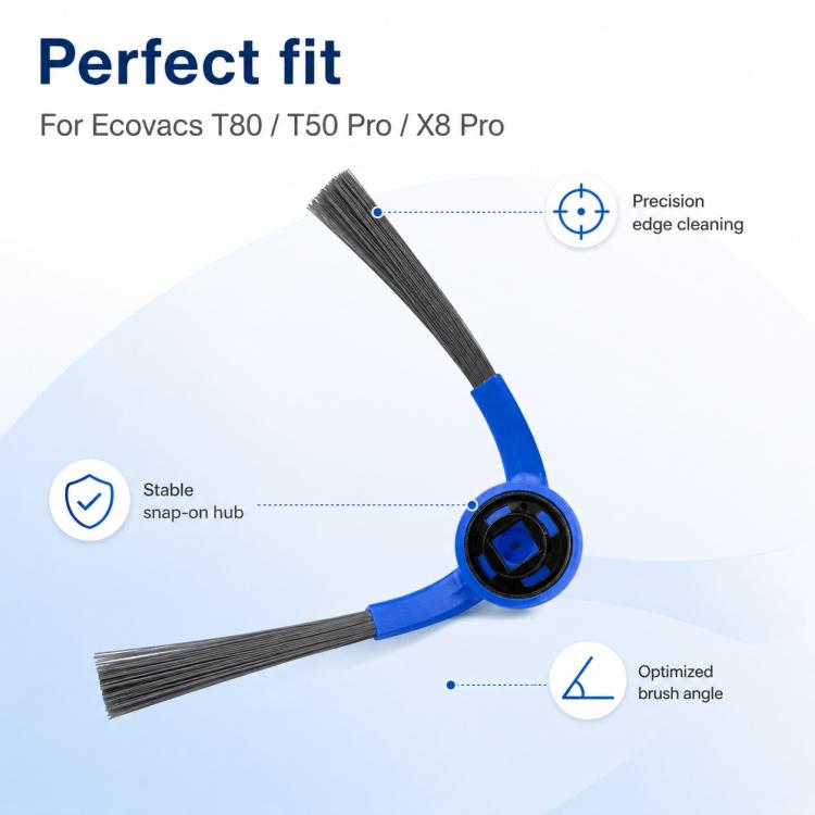 Replacement Accessories for Ecovacs DEEBOT T80 / X8 Pro OMNI Robot Vacuum Cleaner