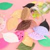 100pcs Artificial Plants Leaves Mixing Color Artificial Plants Leaves for Cloth Sticker DIY
