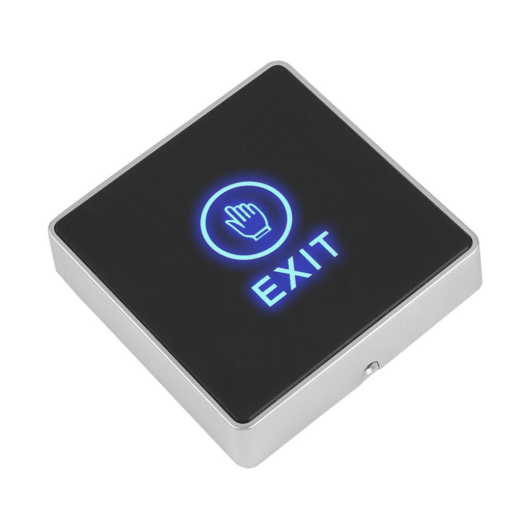 Door Touch Exit Release Unlock Button Switch Panel LED Light for Door Access Control System