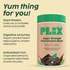 Plix Strength Plant Protein Powder 1 kg Chocolate Flavor With 25 g Protein Per Scoop Dairy Free Gluten Free Fitness Nutrition