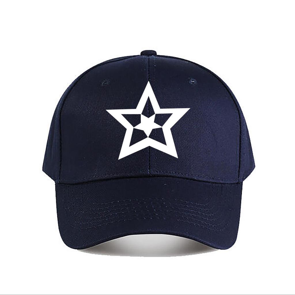 Star Logo Multicolor Snapback Hat Casual Streetwear Baseball Cap Fashion Unisex Sunhat Womens Outdoor Sports Snapback Cap