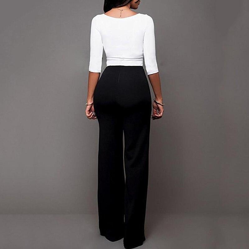 Women Fashion Wide Leg Pants Strech Trousers Ladies Flared Trousers Loose Pants High Waist Slacks Female Solid Color Suit Pants Straight Trousers
