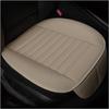 2PCS Front Seat Cover,Breathable Leather Cushion Protective Cover,Non-Slip Driver Seat Padded Storage Pocket,Most Car Universal Car