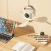 Portable Rechargeable Ceiling Fan for Student Dormitories Outdoor Camping USB Fan for Beds