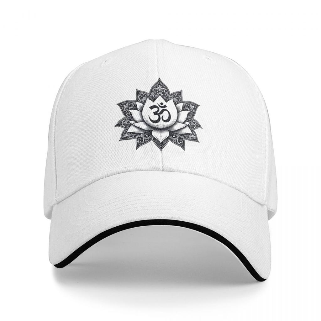 Om Yoga Lotus Flower Buddhist Lotus Meditation Baseball Caps Snapback Baseball Hats Casual Casquette Outdoor for Men And Women