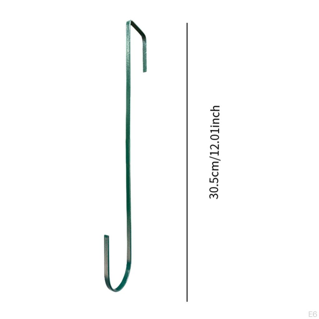 Door Hook for Wreath Display in Living Room