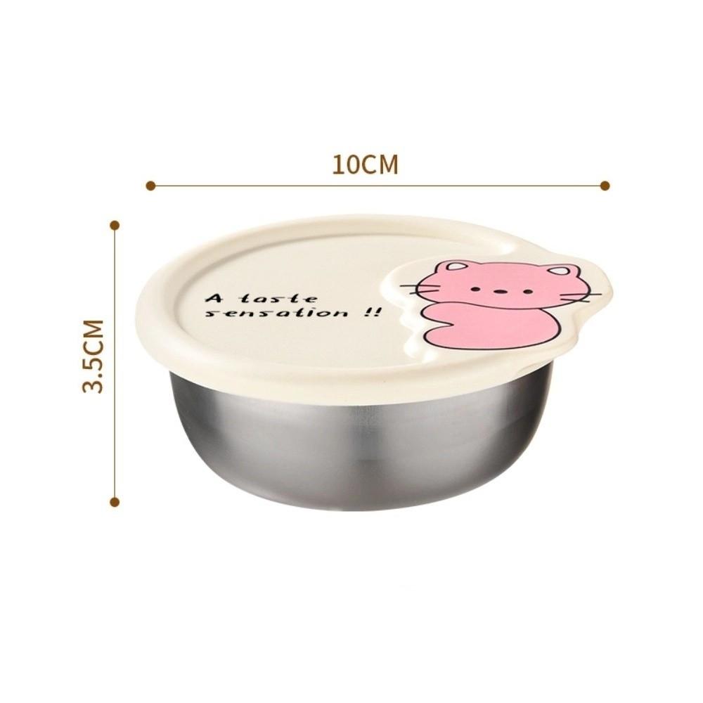 304 Stainless Steel Storage Containers Easy Clean Dipping Dish Portable Sauce Cup  Food Storage