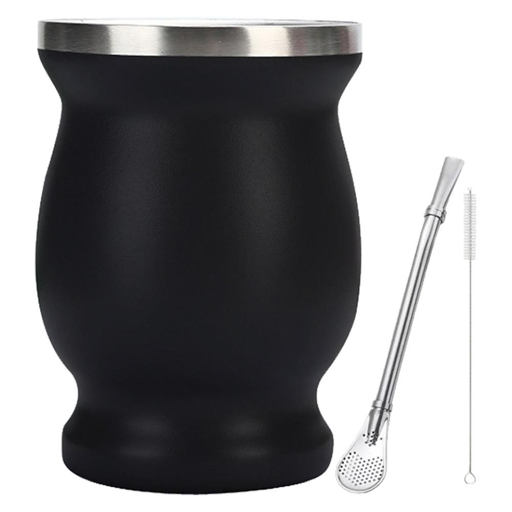 3Pcs Double Wall Insulated Cup Heat Insulation Water Cup Portable Coffee Mug Coffee Drinking