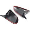 GSRECY Side Door Rear View Mirror Cover Cap Rearview Mirrors Trim Exterior Accessories Compatible with Ford Mustang 2015-2022, Without Turn Signal