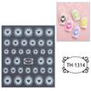 New Year Nail Art Stickers Bronzing Year of the Dragon Chinese Style Mahjong Cartoon Nail Stickers Decoration