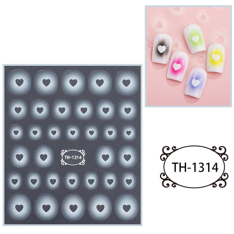 New Year Nail Art Stickers Bronzing Year of the Dragon Chinese Style Mahjong Cartoon Nail Stickers Decoration