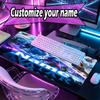 Custom Name Personalized Avatar Pattern Mousepad, Laptop PC Desk Mat, Decorative Desk Mat for Home Keyboard Pad Gift