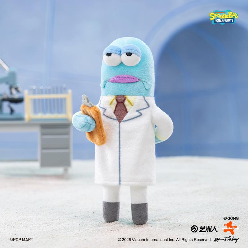 POP MART Amici di Bikini Bottom - Serie 2 Peluche Fantasiosi Scatola a Sorpresa