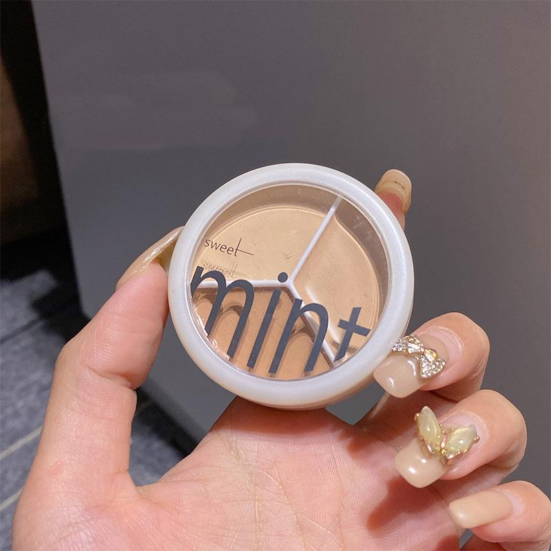 1PC 3 Color Concealer Palette Cream Multifunction Waterproof Texture Covers Acne Dark Circles