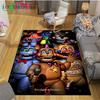 Tappeti Stampati con Orso di Five Nights at Freddy's Tappeti Decorativi per Stanza dei Bambini Soggiorno Tappeti per Camera da Letto Tappeto Anime