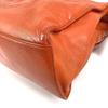 CHANEL vintage CC CC Mark logo Double Chain Tote Bag Shoulder Bag Orange