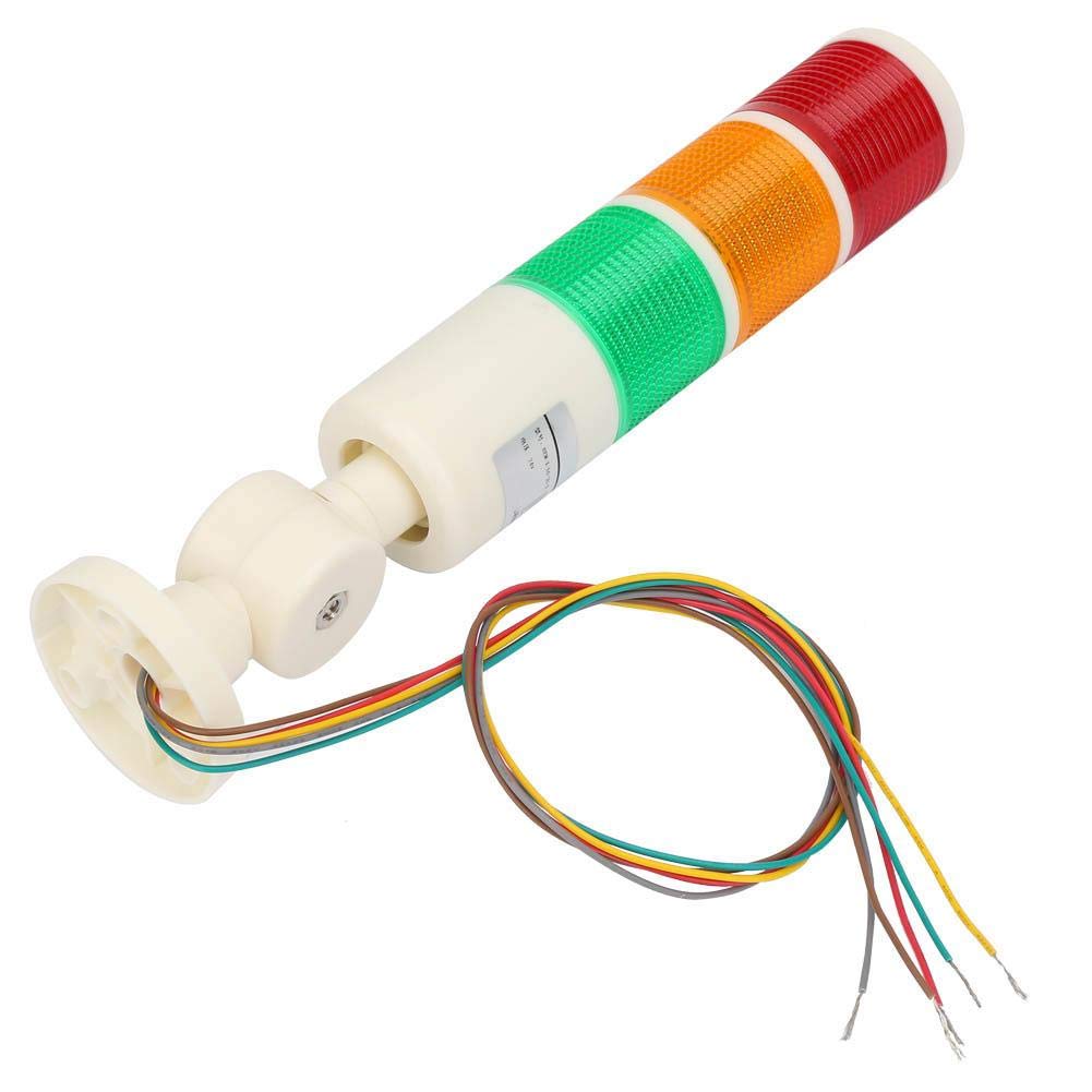 CNC Machine Warning Light LED Indicator Alarm Signal Light Alarm LED Light Warning LED Light Indicator Alarm Signal Tower Light with Buzzer Sound