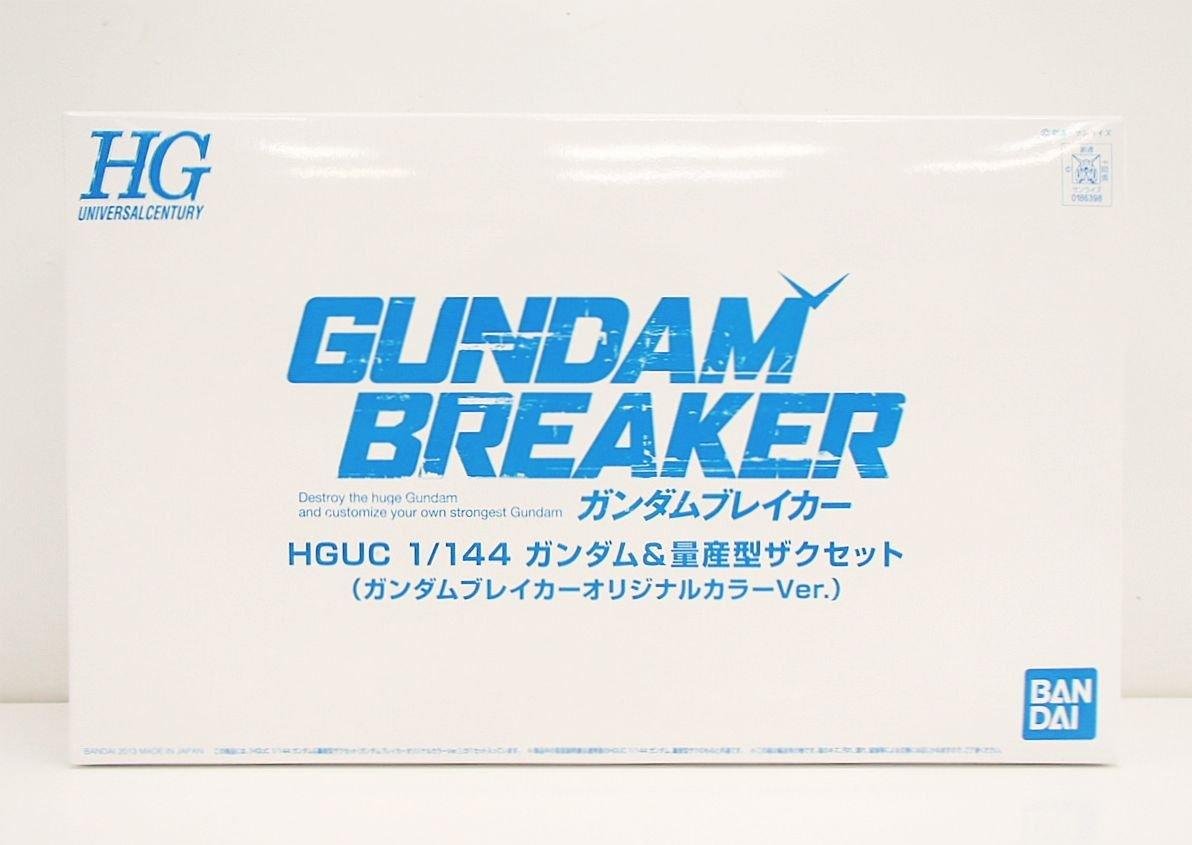 Gunpla HGUC 1144 Набор Гандам и Серийный Закс Gundam Breaker Оригинальная Цветовая Версия
