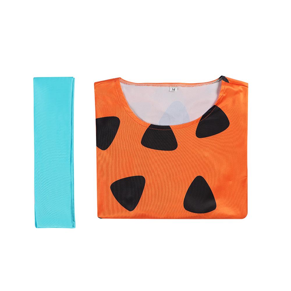 

Fred Flintstone Cosplay Costume - Savage Role-Playing Outfit for Halloween L