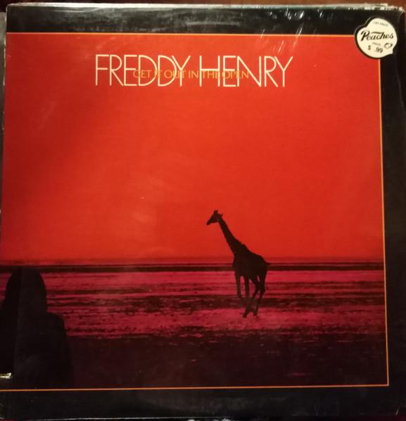 

LP Record FREDDY HENRY Get It Out In The Open CL8809 Clouds 1979 US Rock Used