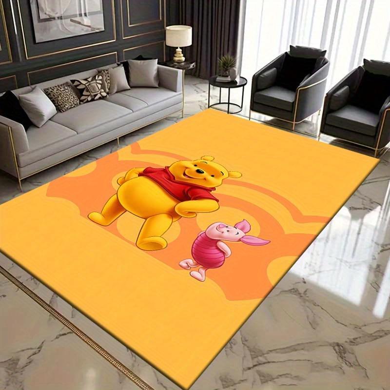 

1pc Winnie The Pooh Themed Area Rug, Non-Slip Door Mat for Home Entrance, Bedroom, Bathroom, Anti-Slip Floor Mat 60cm by 90cm