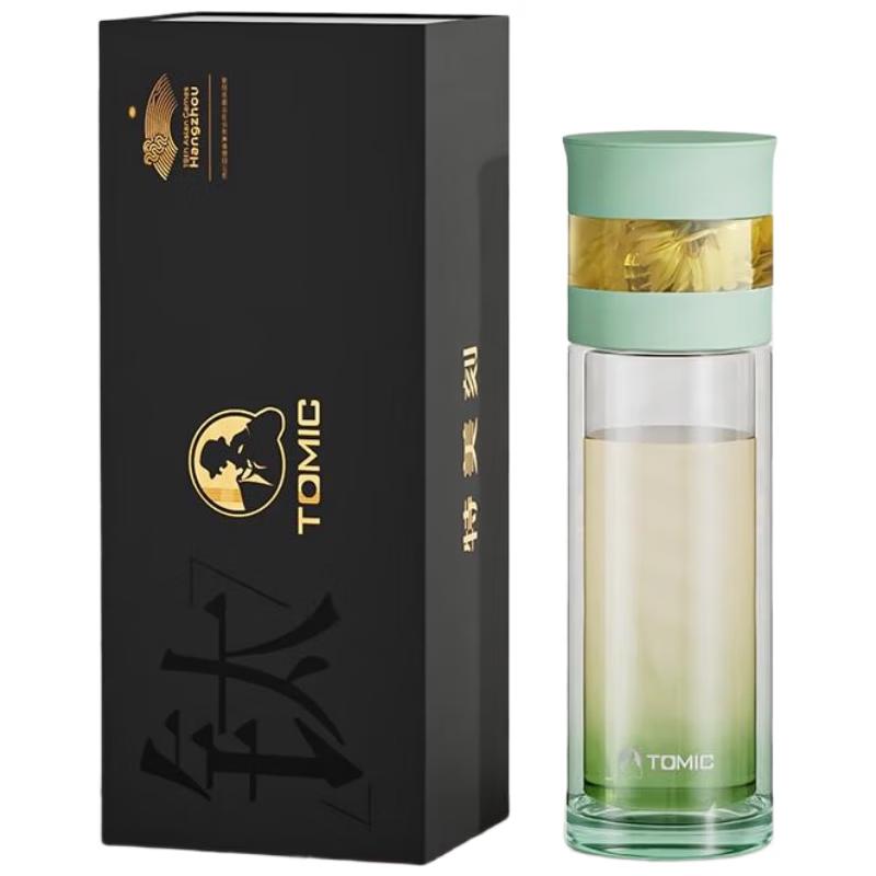 Temeike Gradient Glass Tea Infuser Bottle