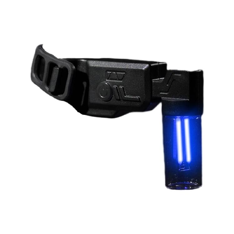 

Bicycles Seatpost Tail Light Adjustable Signal Lamp High Brightness Waterproofs Night Cycling Warning Light Easy to Use чорний