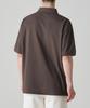 MUSINSA STANDARD [Cooltandard] Relaxed Fit Pique Polo Shirt [Dusty Brown]